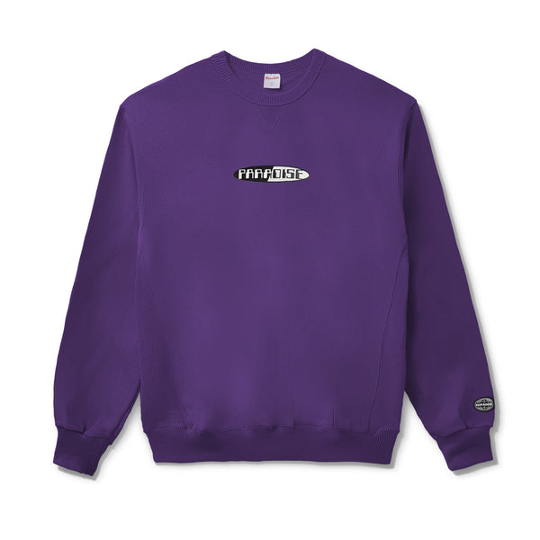 Paradise Youth Club - Mono-Byte Sweatshirt - (Dark Purple)